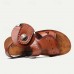 Men's Brown Leather Sport Sandals with Adjustable Strap Comfortable and Durable for Outdoor Activities and Casual Wear