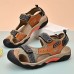 Men's Outdoor Hiking Sandals with Adjustable Straps and Breathable Mesh for Active Men Ideal for Hiking, Beach, and Casual Wear
