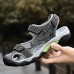 Men's Outdoor Hiking Sandals with Adjustable Straps and Breathable Mesh for Active Men Ideal for Hiking, Beach, and Casual Wear