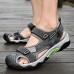 Men's Outdoor Hiking Sandals with Adjustable Straps and Breathable Mesh for Active Men Ideal for Hiking, Beach, and Casual Wear