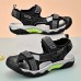 Men's Outdoor Hiking Sandals with Adjustable Straps and Breathable Mesh for Active Men Ideal for Hiking, Beach, and Casual Wear