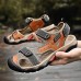 Men's Outdoor Hiking Sandals with Adjustable Straps and Breathable Mesh for Active Men Ideal for Hiking, Beach, and Casual Wear