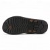 Fashion-Forward Men's Flip-Flops in Textured Tan Faux Leather with Studded Details - Ideal for Leisure Activities and Casual Wear