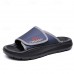 Men's Adjustable Slide Sandals - Comfortable Non-Slip Lightweight Casual Slippers for Indoor and Outdoor Use