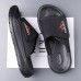 Men's Adjustable Slide Sandals - Comfortable Non-Slip Lightweight Casual Slippers for Indoor and Outdoor Use