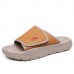 Men's Adjustable Slide Sandals - Comfortable Non-Slip Lightweight Casual Slippers for Indoor and Outdoor Use