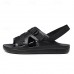 Men's Black Sports Sandals with Adjustable Strap and Breathable Design, Comfortable for Outdoor Activities, Casual Wear and Summer Travel