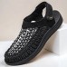 Men's Outdoor Sandals with Adjustable Strap, Breathable Mesh Design and Durable Sole for Hiking, Beach and Summer Activities