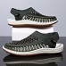 Men's Outdoor Sandals with Adjustable Strap, Breathable Mesh Design and Durable Sole for Hiking, Beach and Summer Activities