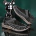 Men's Outdoor Sandals with Adjustable Strap, Breathable Mesh Design and Durable Sole for Hiking, Beach and Summer Activities