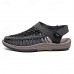 Men's Outdoor Sandals with Adjustable Strap, Breathable Mesh Design and Durable Sole for Hiking, Beach and Summer Activities
