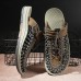 Men's Outdoor Sports Sandals, Adjustable Lace-Up Design with Breathable Mesh and Durable Sole for Hiking, Walking and Summer Adventures