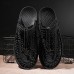 Men's Outdoor Sports Sandals, Adjustable Lace-Up Design with Breathable Mesh and Durable Sole for Hiking, Walking and Summer Adventures