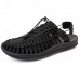 Men's Outdoor Sports Sandals, Adjustable Lace-Up Design with Breathable Mesh and Durable Sole for Hiking, Walking and Summer Adventures