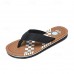Men's Non-Slip Flip Flops - Lightweight Casual Beach Sandals with Textured Sole and Stylish Pattern, Ideal for Summer and Outdoor Use