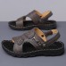 Men's Stylish Sandals with Buckle Closure and Durable Sole, Suitable for Summer Events and Daily Use