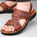 Men's Stylish Sandals with Buckle Closure and Durable Sole, Suitable for Summer Events and Daily Use