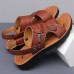 Men's Stylish Sandals with Buckle Closure and Durable Sole, Suitable for Summer Events and Daily Use