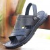 Men's Luxury Textured Faux Leather  Slide Sandals with Comfort Insole and Durable Grip Sole, Perfect for Stylish Casual Wear