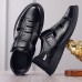 Men's Brown Faux Leather Fisherman Sandals - Breathable Closed-Toe Design with Adjustable Strap for Summer Casual and Outdoor Wear