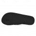 Youthful Black Flip-Flops with Cartoon Skull Print - Fun and Edgy Footwear for Concerts and Festive Casual Outings