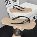 Youthful Black Flip-Flops with Cartoon Skull Print - Fun and Edgy Footwear for Concerts and Festive Casual Outings
