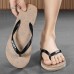 Youthful Black Flip-Flops with Cartoon Skull Print - Fun and Edgy Footwear for Concerts and Festive Casual Outings