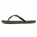 Youthful Black Flip-Flops with Cartoon Skull Print - Fun and Edgy Footwear for Concerts and Festive Casual Outings