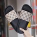 Men's Mule Sandals with Beige Floral Pattern - Elegant Slides for Casual Events and Social Gatherings