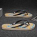 Men's Camouflage Flip-Flops with Durable Rubber Sole - Perfect for Outdoor and Beach Activities