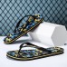 Men's Camouflage Flip-Flops with Durable Rubber Sole - Perfect for Outdoor and Beach Activities