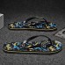 Men's Camouflage Flip-Flops with Durable Rubber Sole - Perfect for Outdoor and Beach Activities