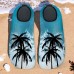 Unisex 3D Alligator Print Water Shoes Quick-Dry Barefoot Aqua Socks for Beach, Swimming, Surfing & Outdoor Activities