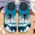 Unisex 3D Alligator Print Water Shoes Quick-Dry Barefoot Aqua Socks for Beach, Swimming, Surfing & Outdoor Activities