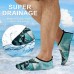 Unisex 3D Alligator Print Water Shoes Quick-Dry Barefoot Aqua Socks for Beach, Swimming, Surfing & Outdoor Activities