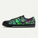 Men's Sneakers Print Shoes Plus Size Classic Casual Beach Outdoor Daily Canvas Comfortable Slip Resistant Lace-up Yellow Red Blue