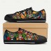 Men's Sneakers Print Shoes Plus Size Classic Casual Beach Outdoor Daily Canvas Comfortable Slip Resistant Lace-up Yellow Red Blue