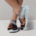 Men's Dragon Print Flyknit Sneakers - Lightweight Athletic Shoes for Running, Gym and Casual Wear