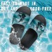 Unisex 3D Alligator Print Slide Sandals Comfortable Non-Slip Pool & Beach Slippers for Summer, Outdoor & Casual Wear