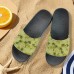 Unisex 3D Alligator Print Slide Sandals Comfortable Non-Slip Pool & Beach Slippers for Summer, Outdoor & Casual Wear