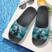Unisex 3D Alligator Print Slide Sandals Comfortable Non-Slip Pool & Beach Slippers for Summer, Outdoor & Casual Wear