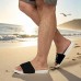 Men's Skull Print Slide Sandals Lightweight Non-Slip Beach Slippers for Casual Summer Wear, Poolside or Seaside Vacation