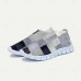 Men's Sneakers Loafers & Slip-Ons Casual Shoes Print Shoes Flyknit Shoes Running Fitness & Cross Training Shoes Walking Sporty Casual Athletic Daily Knit Breathable Massage Comfortable Blue Purple