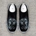 Men's Lion Print Flyknit Sneakers - Lightweight Breathable Athletic Shoes for Running, Gym and Everyday Casual Wear