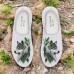 Men's Wolf Print Breathable Mesh Sneakers - Lightweight Casual Athletic Shoes for Fitness and Outdoor Activities