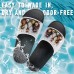 Women's Funny Chicken Print Slide Sandals Comfortable Casual Slides for Summer & Beachwear