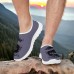 Men's Sneakers Loafers & Slip-Ons Print Shoes Light Soles Flyknit Shoes Walking Sporty Casual Outdoor Daily Vacation Mesh Breathable Comfortable Loafer White Army Green Blue