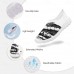 Men's Sneakers Loafers & Slip-Ons Print Shoes Light Soles Flyknit Shoes Walking Sporty Casual Outdoor Daily Vacation Mesh Breathable Comfortable Loafer White Army Green Blue