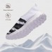 Men's Sneakers Loafers & Slip-Ons Print Shoes Light Soles Flyknit Shoes Walking Sporty Casual Outdoor Daily Vacation Mesh Breathable Comfortable Loafer White Army Green Blue