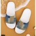 Men鈥檚 Patchwork Designed Slide Sandals Casual & Stylish Style for Men in Beach Vacations, Poolside Relaxing & Daily Summer Wear